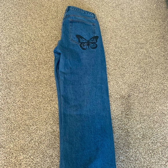 BRAND NEW RUE 21 BUTTERFLY PANTS - Picture 3 of 4